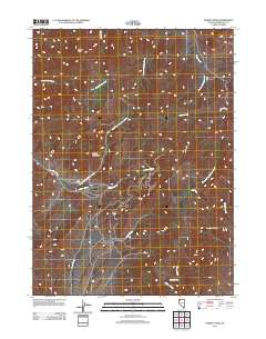 Parrot Peak 2011 topographic map thumbnail