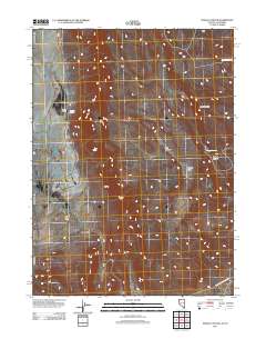 Pegleg Canyon 2011 topographic map thumbnail