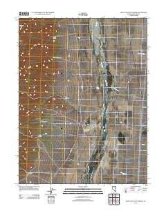 Monte Neva Hot Springs 2012 topographic map thumbnail