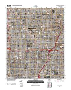 Las Vegas NW 2012 topographic map thumbnail