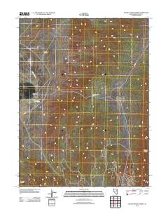 Mooney Basin Summit 2012 topographic map thumbnail