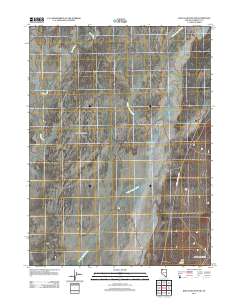 King Lear Peak NW 2011 topographic map thumbnail