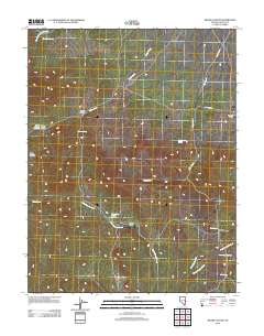 Miller Canyon 2012 topographic map thumbnail