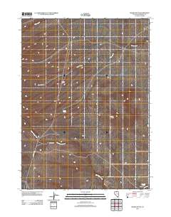 Maiden Butte 2011 topographic map thumbnail