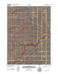 Maiden Butte SE 2012 topographic map thumbnail