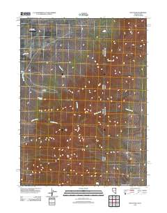 Pilot Peak 2012 topographic map thumbnail