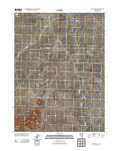Pilot Peak NW 2012 topographic map thumbnail