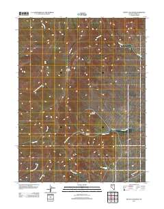 Mount Callaghan 2012 topographic map thumbnail