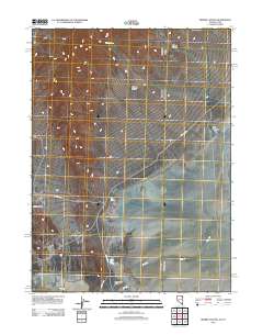 Miners Canyon 2012 topographic map thumbnail