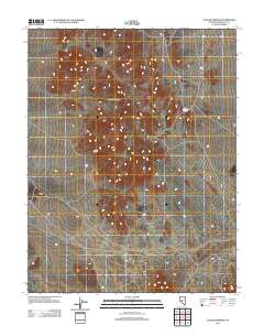 Outlaw Springs 2012 topographic map thumbnail