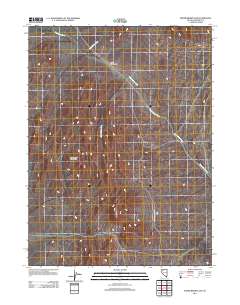 Poker Brown Gap 2011 topographic map thumbnail
