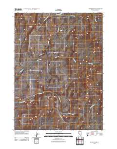 Red Mountain 2011 topographic map thumbnail