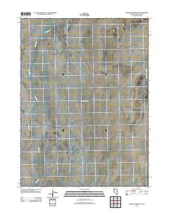 Pidgeon Spring SE 2011 topographic map thumbnail