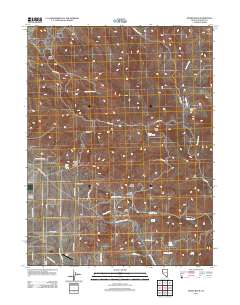 Moses Rock 2011 topographic map thumbnail