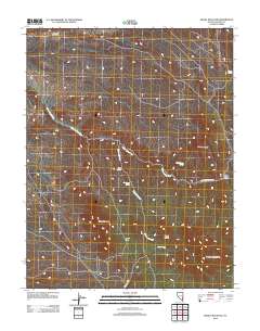 Mosey Mountain 2012 topographic map thumbnail