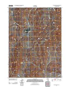 New York Peak 2011 topographic map thumbnail
