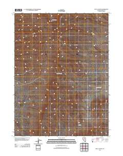 Mule Canyon 2012 topographic map thumbnail