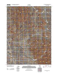 Panther Canyon 2011 topographic map thumbnail