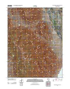 Reese River Canyon 2011 topographic map thumbnail