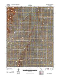 Mount Annie NE 2011 topographic map thumbnail