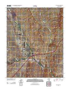 Moapa East 2012 topographic map thumbnail