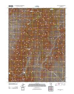 Ruby Lake SE 2012 topographic map preview