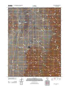 Mount Tobin 2011 topographic map thumbnail