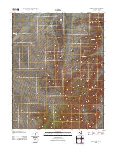 Murphy Gap NW 2012 topographic map thumbnail
