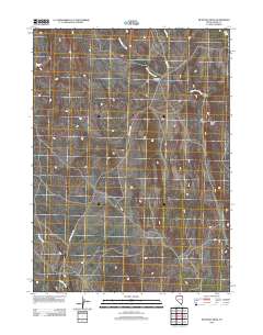 Mustang Draw 2012 topographic map thumbnail
