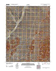 Portuguese Mountain NW 2012 topographic map thumbnail