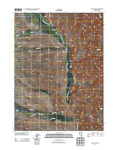 North Fork 2012 topographic map thumbnail
