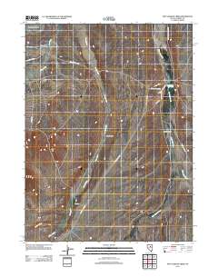Pete Hanson Creek 2012 topographic map thumbnail