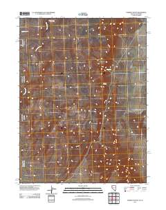 Parker Canyon 2011 topographic map thumbnail