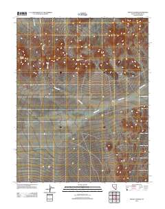 Mount Jackson 2012 topographic map thumbnail