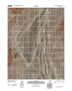 Moores Station SE 2012 topographic map thumbnail