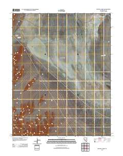 Bonnie Claire 2012 topographic map thumbnail