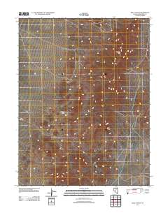 Bell Canyon 2011 topographic map thumbnail