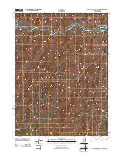 Big Cottonwood Canyon 2012 topographic map thumbnail