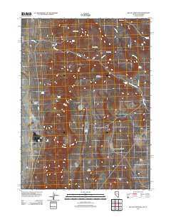Big Hat Mountain 2011 topographic map thumbnail