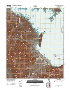 Boulder Beach 2012 topographic map thumbnail