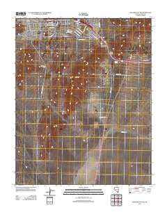Boulder City NW 2012 topographic map thumbnail