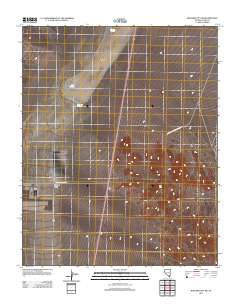 Boulder City SW 2012 topographic map thumbnail