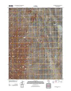 Awakening Peak 2011 topographic map thumbnail