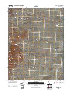 Betty Creek 2011 topographic map thumbnail