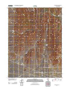 Antler Peak 2011 topographic map thumbnail