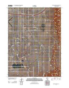 Bateman Spring 2012 topographic map thumbnail