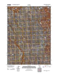 Barrel Springs 2011 topographic map thumbnail