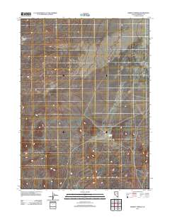 Barrett Springs 2011 topographic map thumbnail