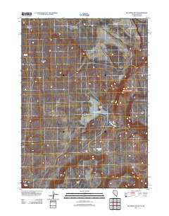 Big Spring Butte 2011 topographic map thumbnail