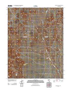 Broken Hills 2011 topographic map thumbnail